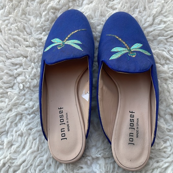 Dragonfly Pique Jon Josef Flat Slip-on Slide
Brand: Jon Josef. Used very good. - Picture 4 of 7